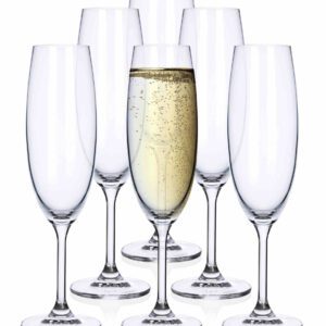 Kieliszki do szampan 6x220 ml SYLVIA / KLARA - obrazek 1