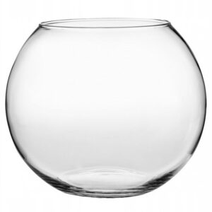 Wazon Szklana Kula 30 x 26 cm z Otworem 14,5 cm - obrazek 1