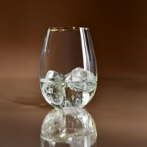 Szklanki do wina 6x500ml HARMONY GOLD - obrazek 4