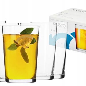 Szklanki do herbaty kawy rozchylane 6x250ml BASIC Krosno - obrazek 3