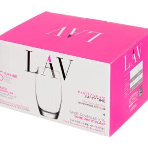 Szklanki do napojów drinków piwa sok 6x510 ml EMPIRE Lav - obrazek 4