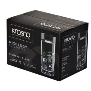 Szklanki do napojów stożek 6x300 ml Mixology - obrazek 5