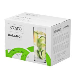 Szklanki long drink 6x300ml BALANCE - obrazek 5