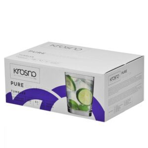 Szklanki niskie do napojów 6x250 ml PURE - obrazek 5