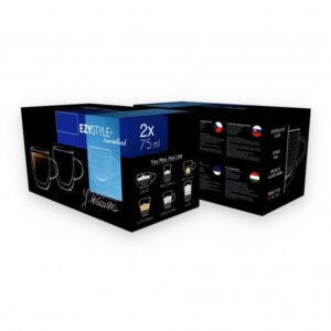 Szklanki termiczne do kawy 2x75 ml - obrazek 2