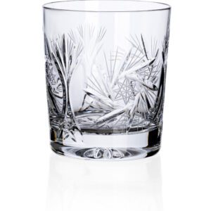 Szklanki whisky napoi kryształowe 6x320 ml MŁYNEK Julia - obrazek 2