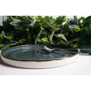 Talerz 21cm z rantem deserowy płytki Arando - obrazek 3