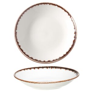 Talerz 23 cm obiadowy głęboki Vanilla Earth - obrazek 1