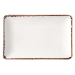 Talerz 30x20 cm obiadowy prostokątny Vanilla Earth - obrazek 1