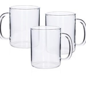 Kubki prosty żaroodporne Cylinder 3x400 ml - obrazek 2