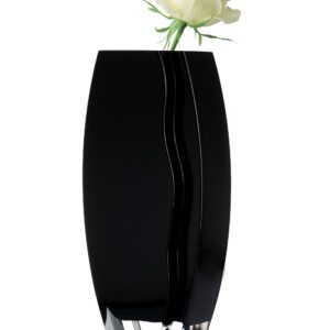 Wazon ASA KROSNO Czarny 32cm - obrazek 1