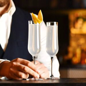 Wysokie kieliszki koktajlowe SHAKE N°7 "French 75" - obrazek 5