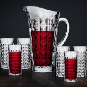 Zestaw do napojów, soku, wody 6+1 DIAMOND - obrazek 2