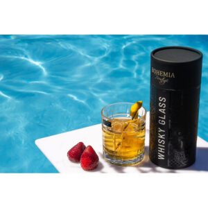 Zestaw do whisky 2 szklanki w tubie SEMPRE Bohemia - obrazek 3