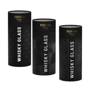 Zestaw do whisky 2 szklanki w tubie SEMPRE Bohemia - obrazek 4