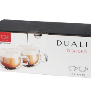 Filiżanki termiczne 2x250 ml DUALI BARISTO - obrazek 5