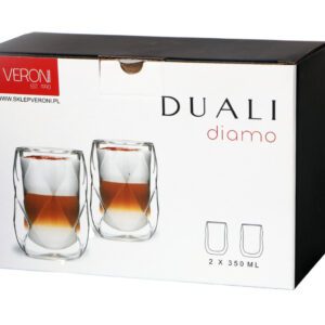 Szklanki termiczne 2x350 ml DUALI  DIAMO - obrazek 3