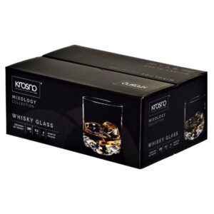 Szklanki do whisky Mixology z efektowna falą w dnie 6x280 ml - obrazek 6