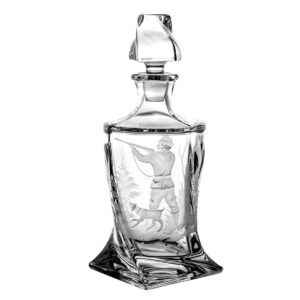 Karafka 850 ml z grawerem motyw myśliwski - obrazek 1