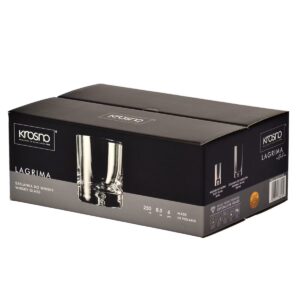 Szklanki do whisky 6x250 ml Lagrima - obrazek 3
