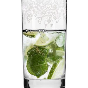 Szklanki long drink 6x350 ml Krista deco - obrazek 2
