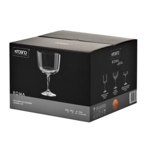 Pucharki do deserów lodów 4x570ml Roma - obrazek 7