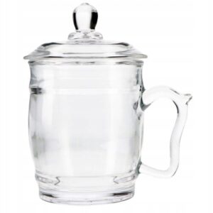 Szklanka z pokrywką do kawy i herbaty 375 ml SmartHome - obrazek 1