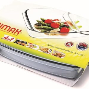 Naczynie 5,4 l żaroodporne prostokątne SIMAX - obrazek 1