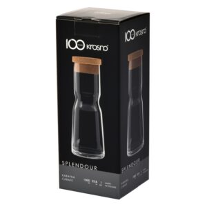 Karafka z korkiem naturalnym Splendour 1000 ml - obrazek 3