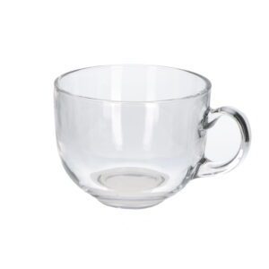 Kubek szklany filiżanka do kawy i herbaty 450 ml SmartHome - obrazek 2