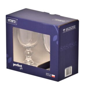 Kieliszki do wina 2x150 KRISTA DECO PERFECT GIFT - obrazek 5