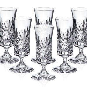 Kieliszki kryształowe do sherry 6x70 ml ANANAS - obrazek 1