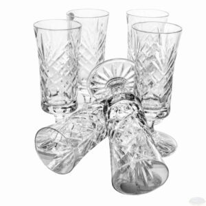 Kieliszki kryształowe do sherry 6x70 ml ANANAS - obrazek 4