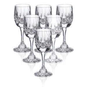 Kieliszki do wódki kryształowe 6x45 ml PROSTY - obrazek 1