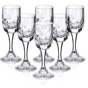 Kieliszki kryształowe do likieru 6x45 ml CEBULA - obrazek 1