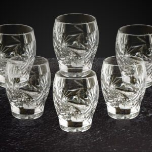 Kieliszki shot do wódki kryształowe 6x45 ml MŁYNEK - obrazek 4