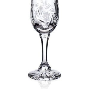 Kieliszki do wódki kryształowe 6x45 ml MŁYNEK - obrazek 3