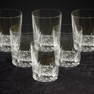 Szklanki do whisky kryształowe 6x180 ml CEBULA - obrazek 3