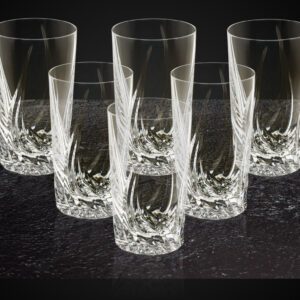 Szklanki do koktajli kryształowe 6x250 ml CEBULA - obrazek 3