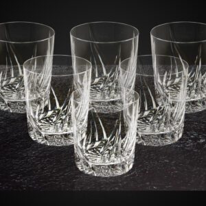 Szklanki do whisky kryształowe 6x280 ml CEBULA - obrazek 4