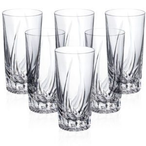 Szklanki long drink kryształowe 6x320 ml CEBULA - obrazek 1