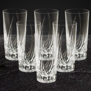 Szklanki long drink kryształowe 6x320 ml CEBULA - obrazek 3