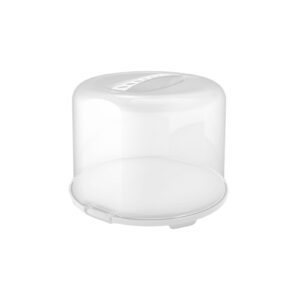 Pojemnik na ciasto wysoki XL 26 cm FRESH Biały Rotho - obrazek 1