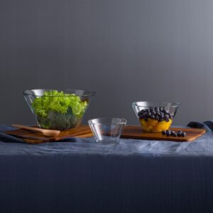 Salaterka szklana 16,6 cm Daga Trend Glass - obrazek 4