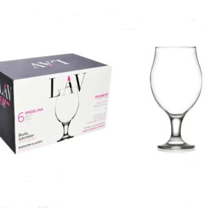 Szklanki do piwa Pokale 6x570 ml Angelina Lav - obrazek 3