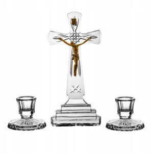 Kryształowy zestaw kolędowy 23cm Ars Christiana Crystal Julia - obrazek 1