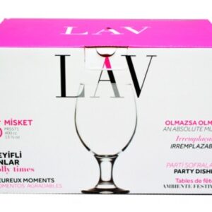 Szklanki do piwa 6x400 ml Misket Lav - obrazek 5