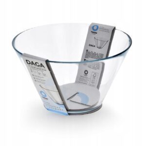 Salaterka szklana 16,6 cm Daga Trend Glass - obrazek 1