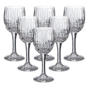 Kieliszki kryształowe Goblet do wina 6x240 ml PROSTY - obrazek 1