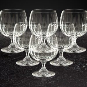 Kieliszki do koniaku kryształowe 6x170ml PROSTY - obrazek 3